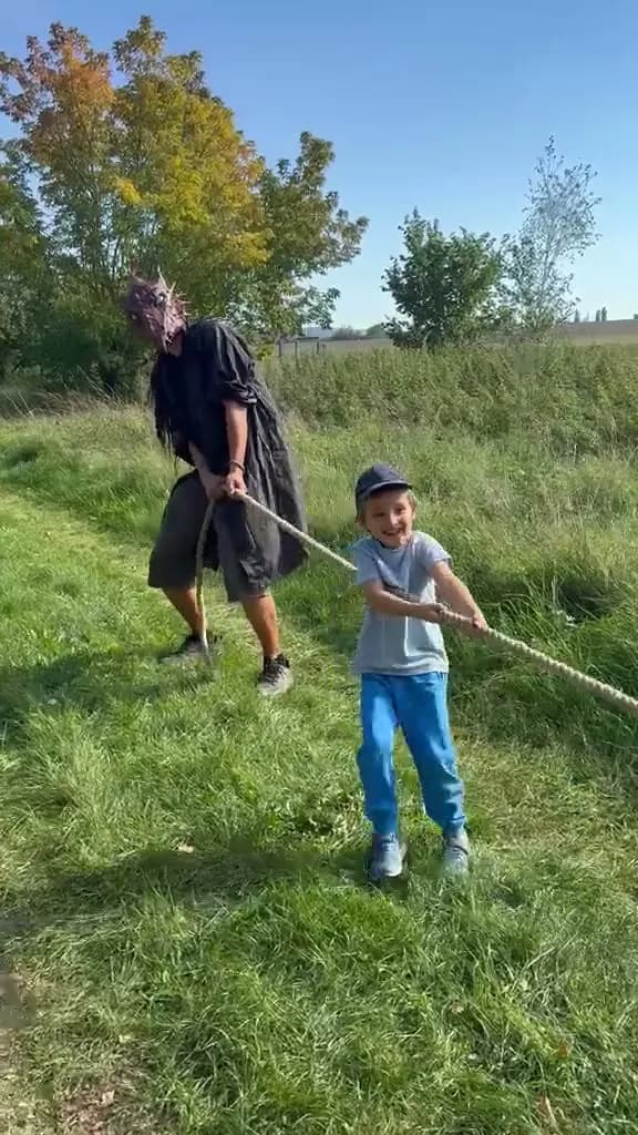 Jeden na jednoho s drakem.